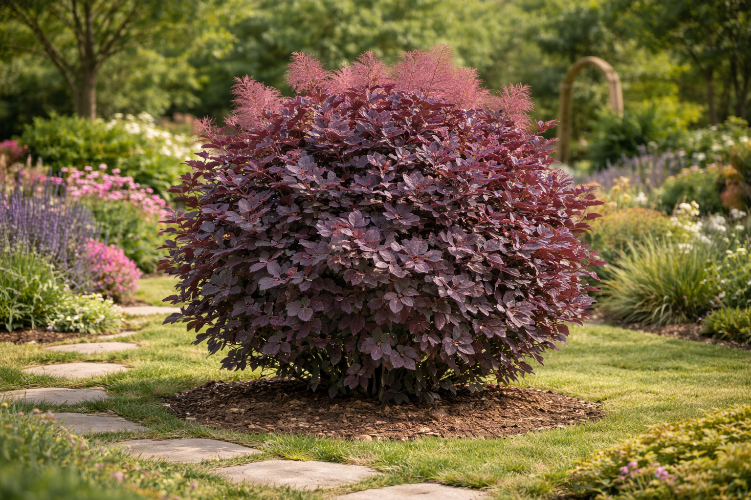 3D kert látványterv – AR bemutató - cserszömörce