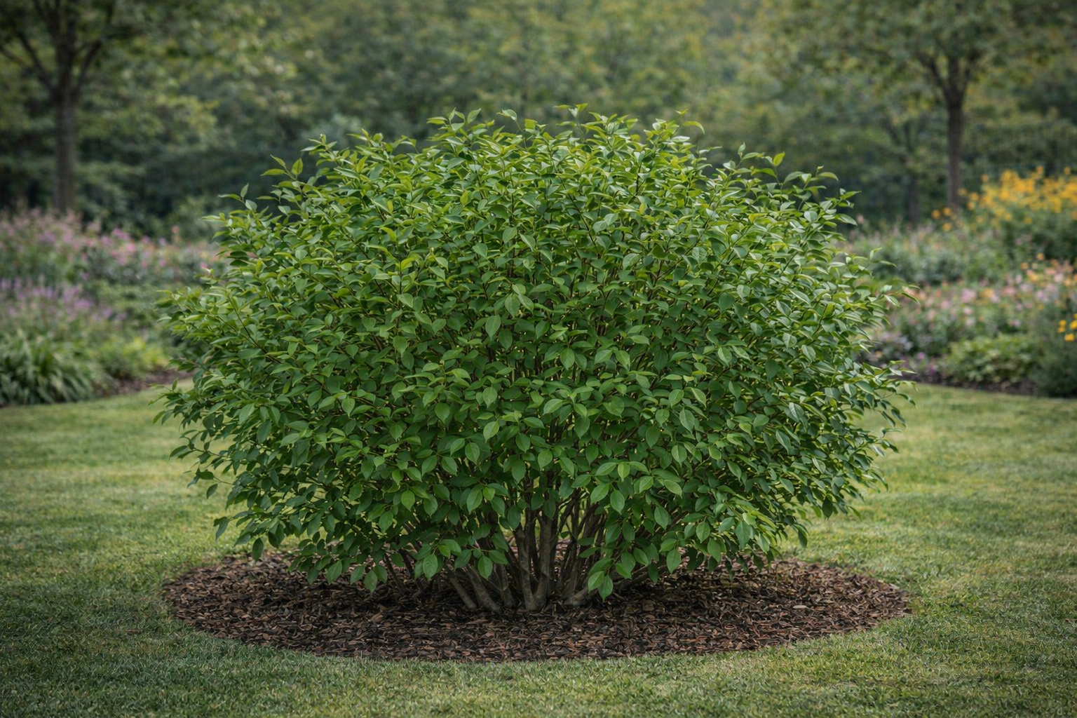 3D kert látványterv – AR bemutató - kecskerágó