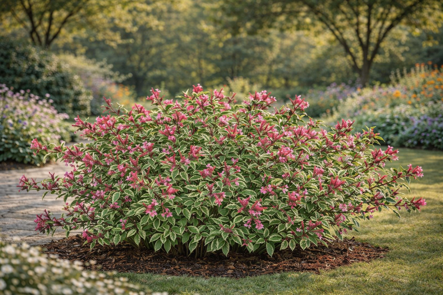 3D kert látványterv – AR bemutató - rózsalonc